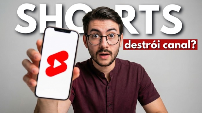 Thumbnail produzida para cliente