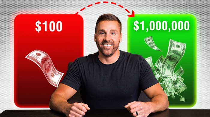 Exemplo de thumbnail Vermelho e Verde