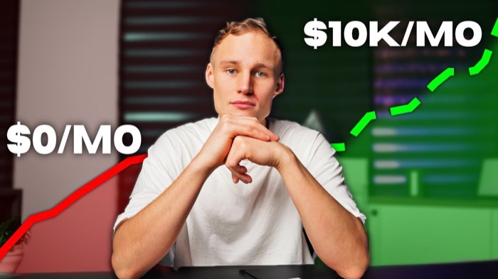 Exemplo de thumbnail Vermelho e Verde