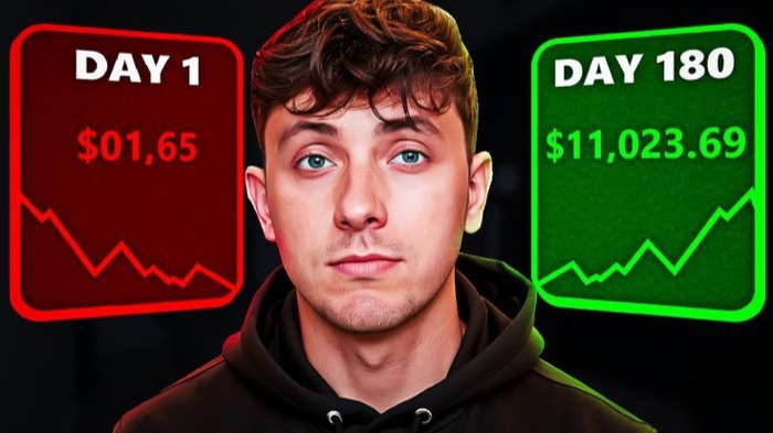 Exemplo de thumbnail Vermelho e Verde